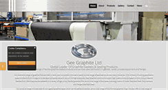 Desktop Screenshot of geegraphite.com